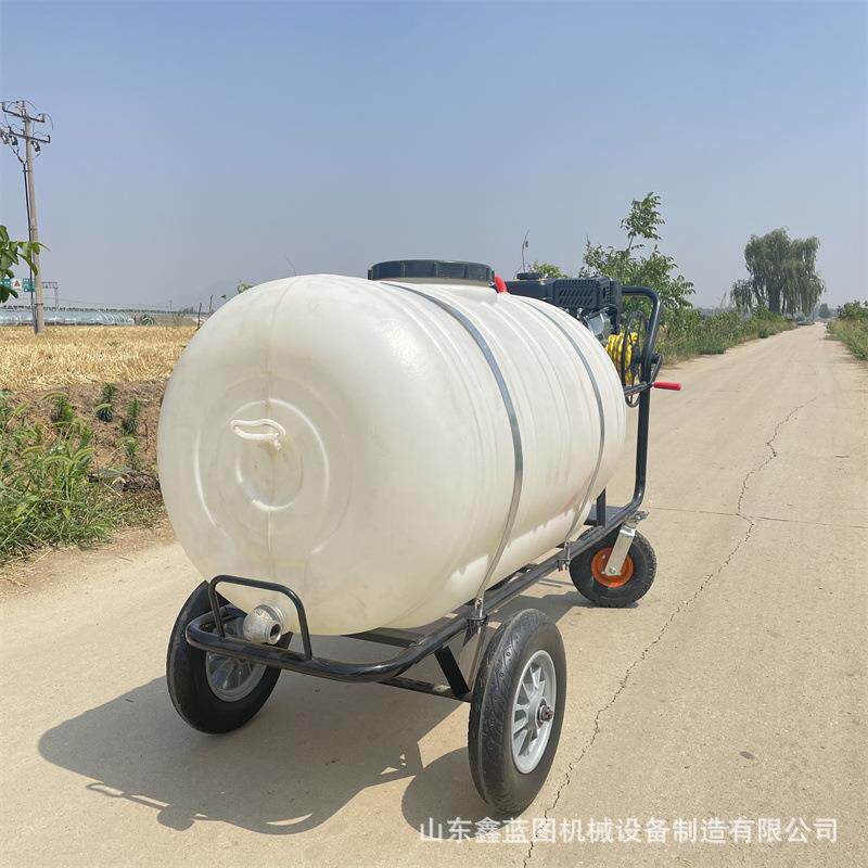 养殖农用电动高压喷雾器手推汽油打药机四轮推车式喷雾消毒弥雾机