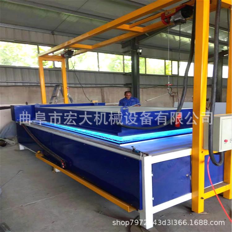 自动打磨抛光涂布上油罩光机 光处理亮光哑光罩光机