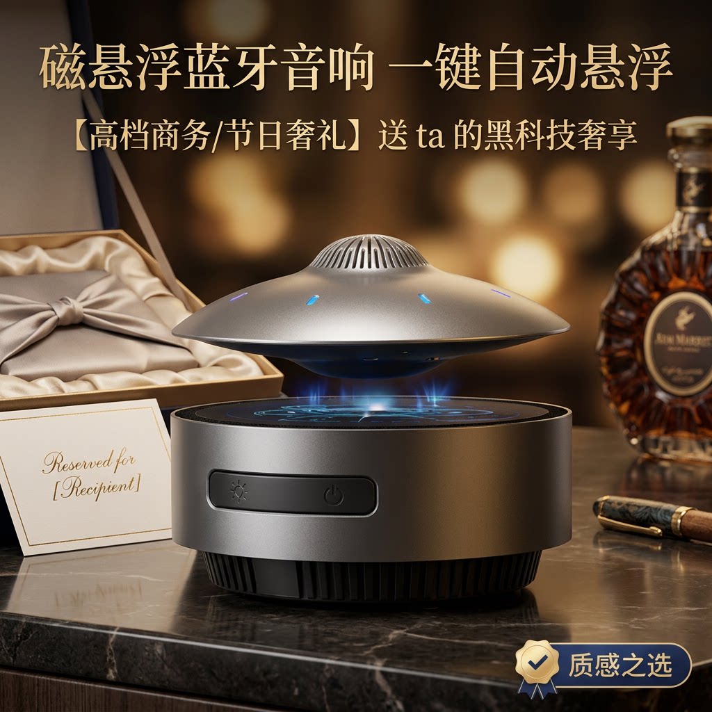 磁悬浮音响男朋友生日礼物高级感