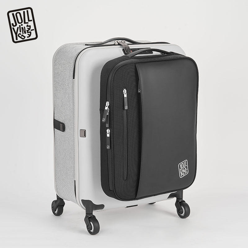 JOLLYING前开盖外挂简约旅行箱