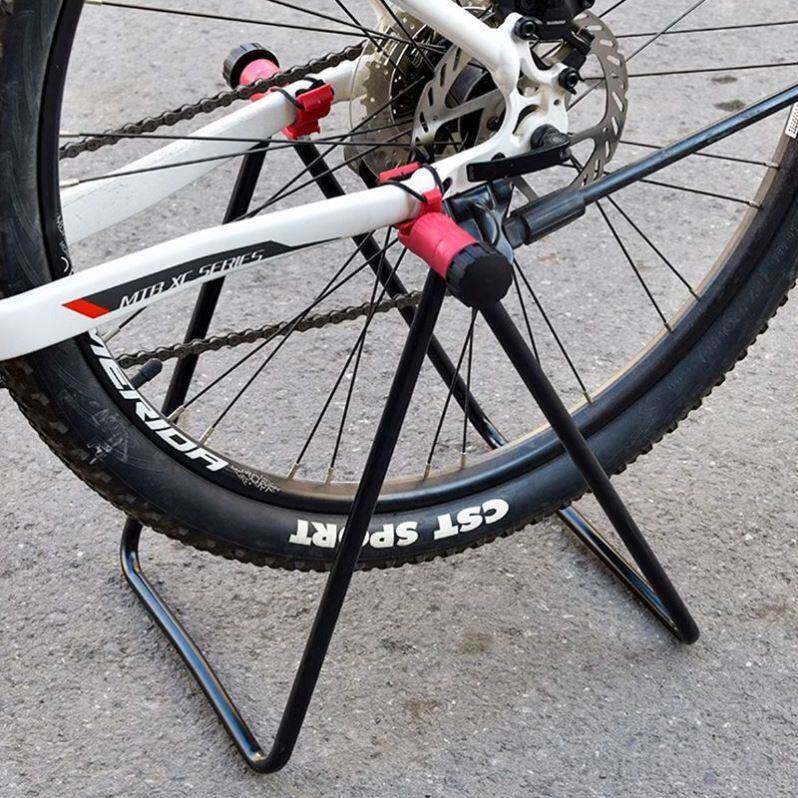 自行车停车架山地公路单车停放脚撑支架撑脚架室内修理支架维修架