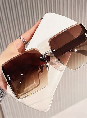 新款夏季茶色太阳镜女士