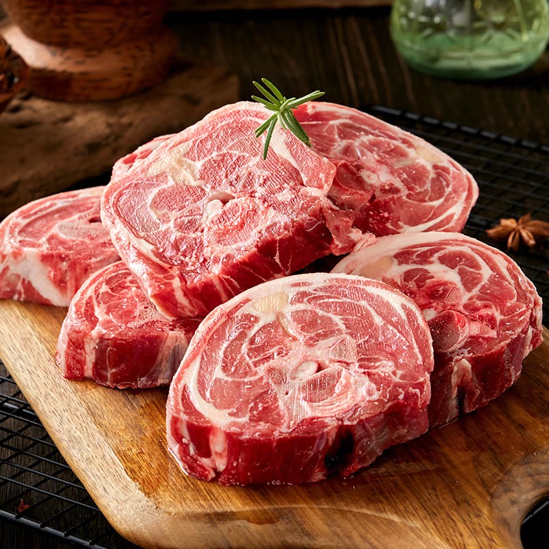 汉蕨小羔羊奶香满肉羊蝎子原切羊肉火锅食材官方旗舰店4斤