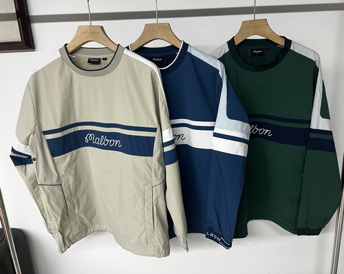 40a14 出口余韩单 GOLF高尔夫球服男装长袖T恤字母休闲卫衣防泼水