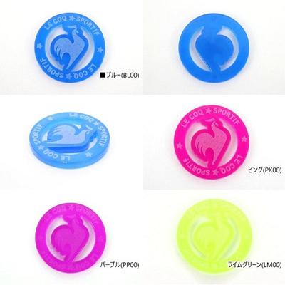 日本代购 黄色 玫红正品糖果色男女高尔夫球球位标马克树脂marker