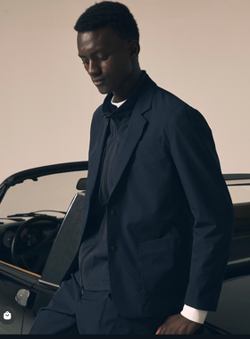 21125 日本潮牌49高尔夫服装男秋冬新品运动休闲西服外套加绒保暖