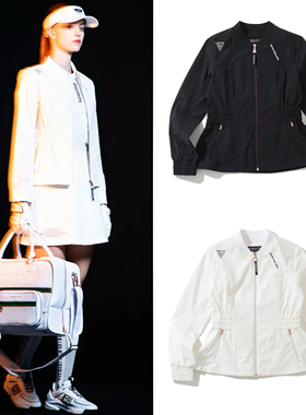 29K009  高尔夫球服女士夏季新品收腰拉链外套薄款防水防风皮肤衣