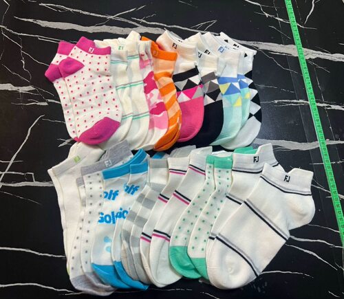 出口余福利高尔夫球袜女士防臭吸汗技术golf袜子春夏薄款矮帮舒适