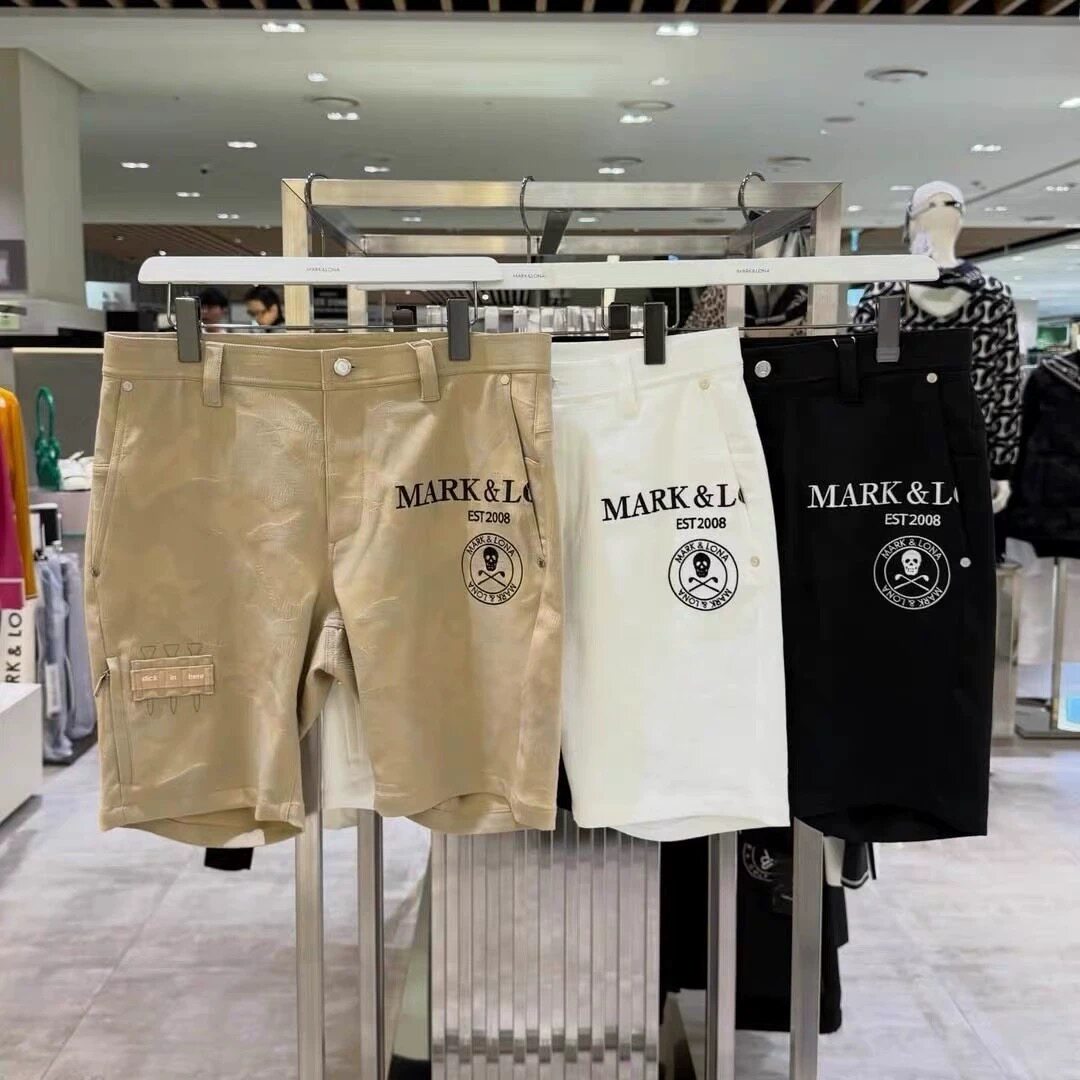 6A104 出口原单男春款新品迷彩高尔夫球服装休闲裤装百搭短裤 HOT