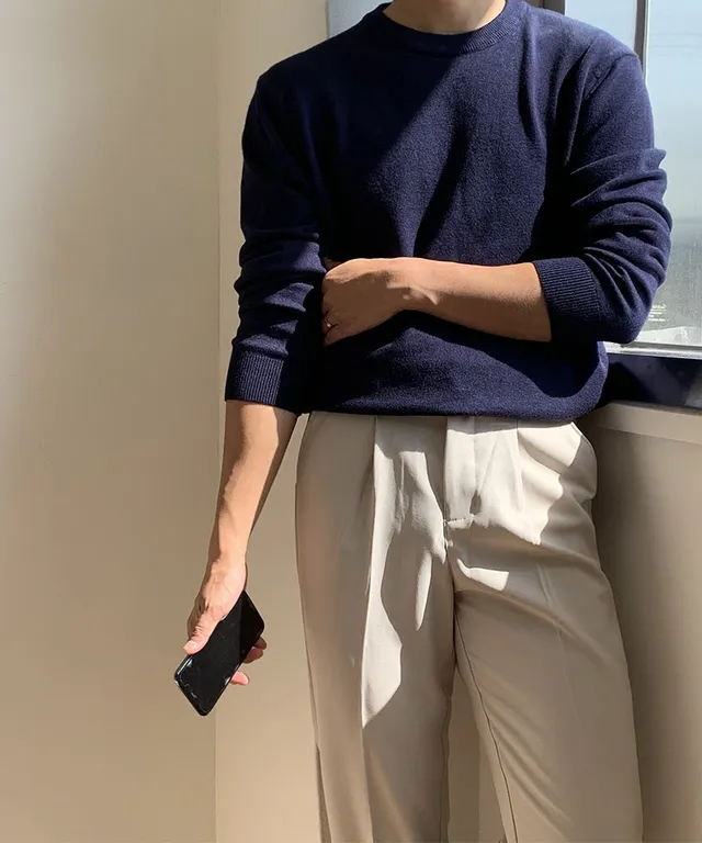 42E65 日本潮牌高尔夫男士户外休闲运动圆领针织长袖上衣百搭弹力,运动/瑜伽/健身/球迷用品,高尔夫上装,淘宝优惠券,粉丝福利购,淘宝优惠卷