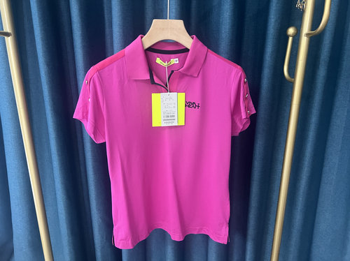 29T53 日本专柜正品女士高尔夫服装4春季百搭舒适透气POLO衫