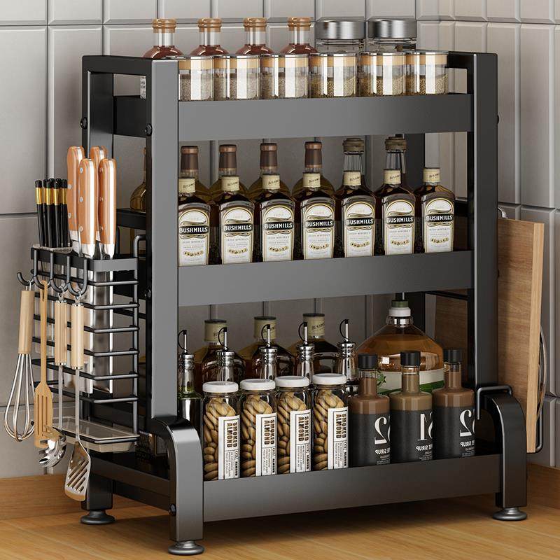 厨房调料置物架筷子刀架台面多功能调味品厨具用品油盐酱醋收纳架,厨房/烹饪用具,厨房清洁/工具套装,淘宝优惠券,粉丝福利购,淘宝优惠卷