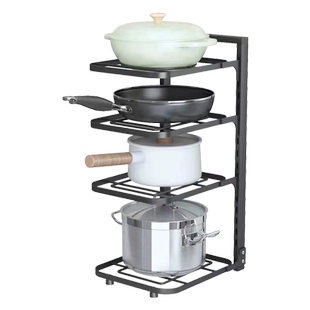 下水槽架子置锅架！！再也不用操心了！厨房墙角家用锅具橱柜收纳