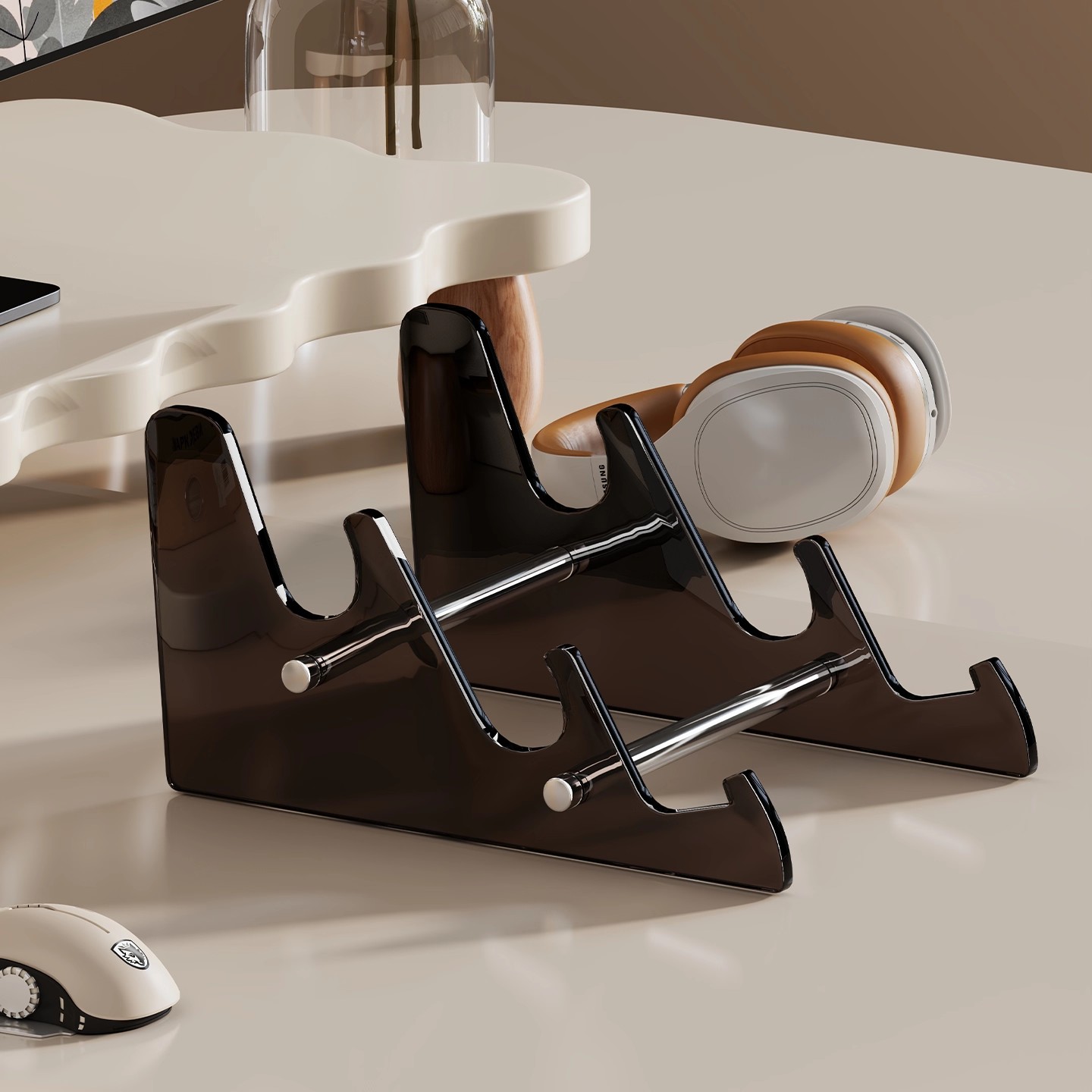 键盘展示架亚克力手柄支架桌面