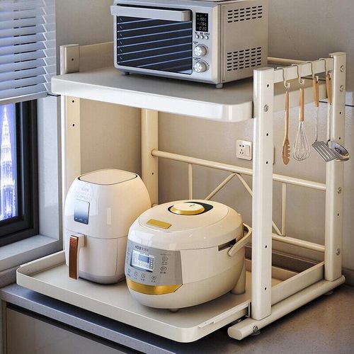 【超强承重不伤墙体】厨房置物架