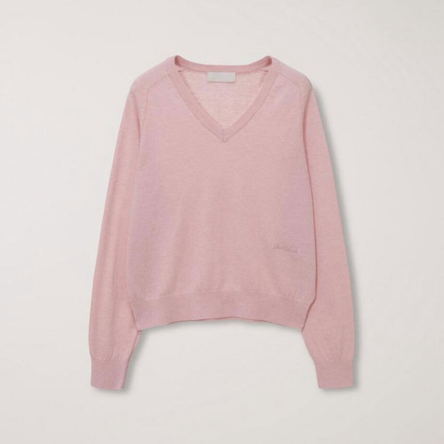 25秋羊毛混纺编织鸡心领百搭毛衫