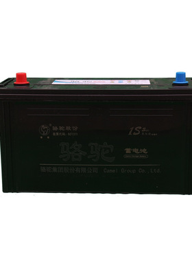 铅酸蓄电池1S12V100AH骆驼免维护铅酸汽车蓄电池700CCA