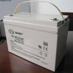 BABY鸿贝蓄电池FM/BB12100T 12V100AH/20HR消防照明 UPS电源配套