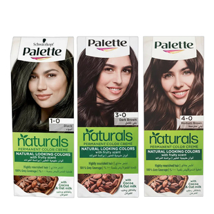 德国产施华蔻Pallete怡然染发剂纯植物温和盖白遮白染发膏在家染