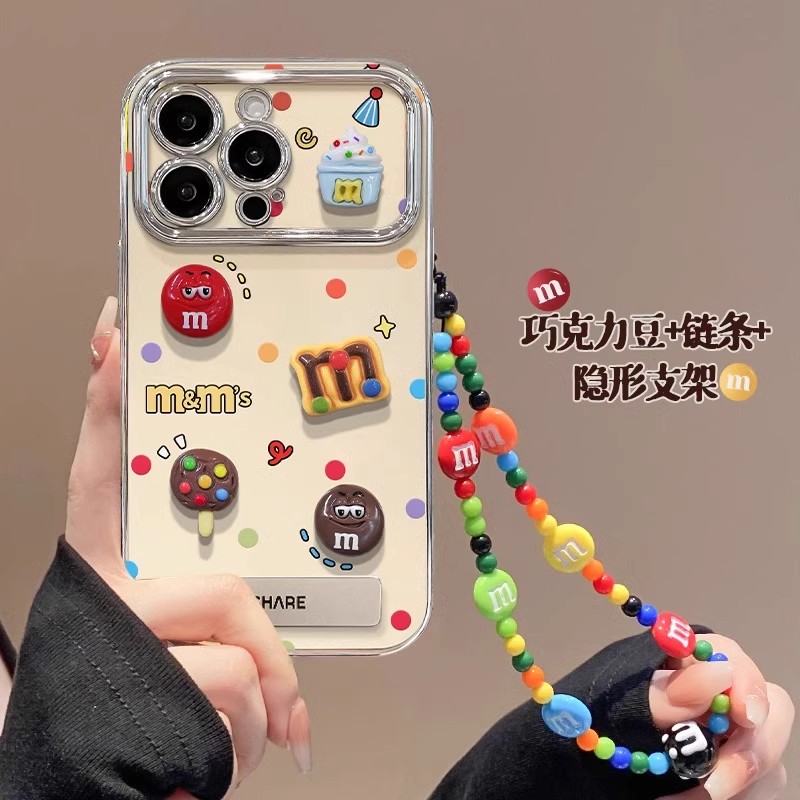 小米硅胶电镀大视窗彩色巧克力豆