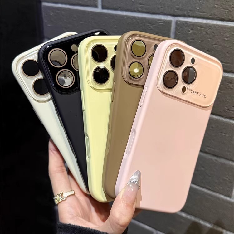 高清镜头膜液态硅胶AI按键手机壳