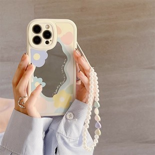 magic7 200pro X50i可爱8 镜面彩色花朵适用荣耀300 play8T 90GT 100 7防摔畅玩50plus 80手机壳女款