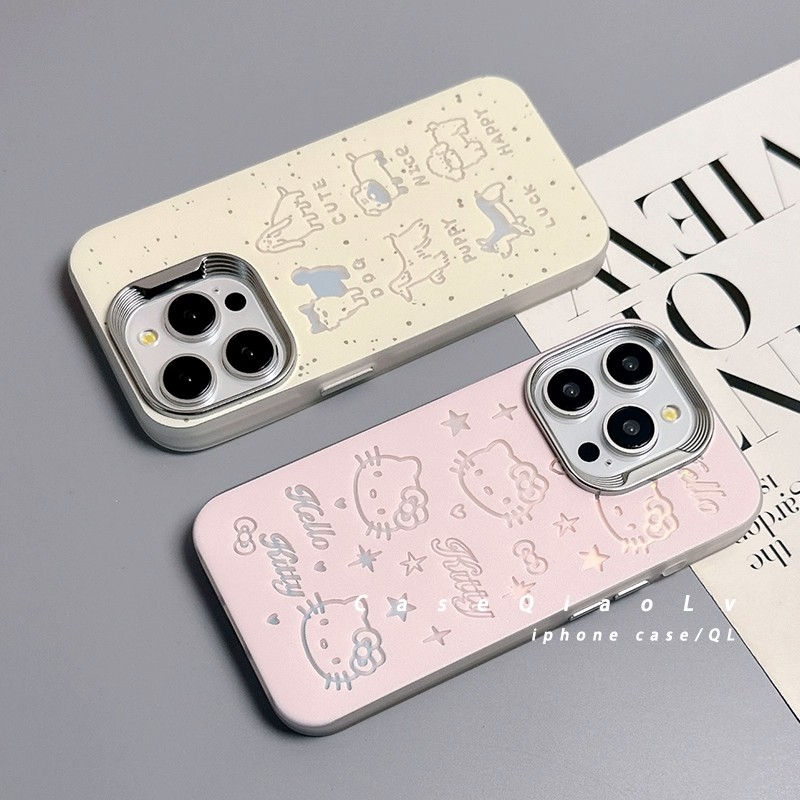 满屏凯蒂猫适用vivox200pro/100s/90手机壳80女s30/19/18/17/16新款y300可爱 iqoo13/12/11/neo9/z9x防摔保护