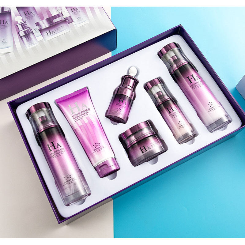 新款推荐玻尿酸化妆品全套水乳精华液补水面霜美容院护肤品套装