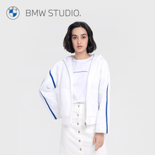 BMW 休闲连帽女士外套夹克 Studio宝马女外套通勤防风衣新款