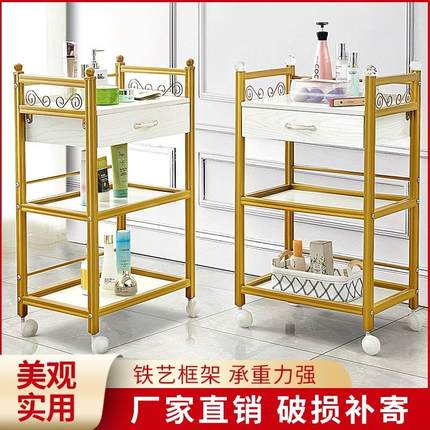 美容车美容院专用小推车置物架移动工具车理发店纹绣收纳车仪器