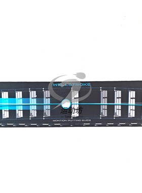 WellStroke高尔夫杆头轨迹垫直观推杆路径练习器室内外果岭防雨水