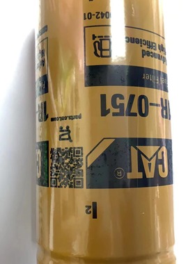挖掘机配件 卡特CAT312 320B C D柴油滤芯原装 1R0751