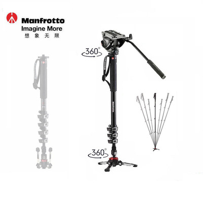 曼富图独脚架婚礼摄像摄像纪时