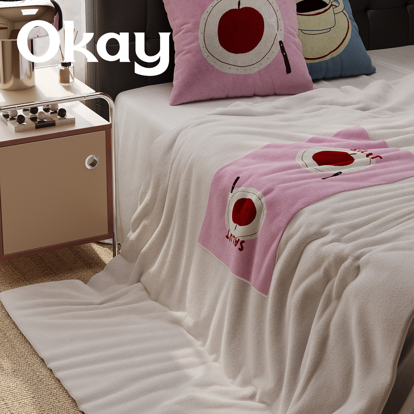 茶歇午后抱枕毯二合一韩系车载办公室午睡抱枕被可折叠空调毯子,居家布艺,抱枕被,淘宝优惠券,粉丝福利购,淘宝优惠卷