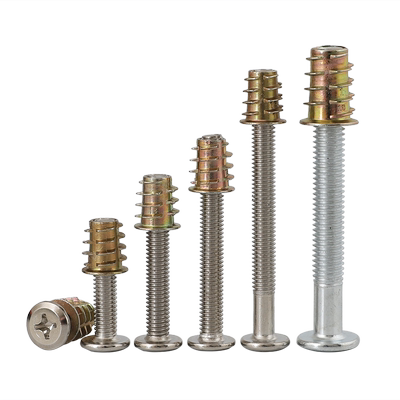 家具螺丝内外牙螺母连接件