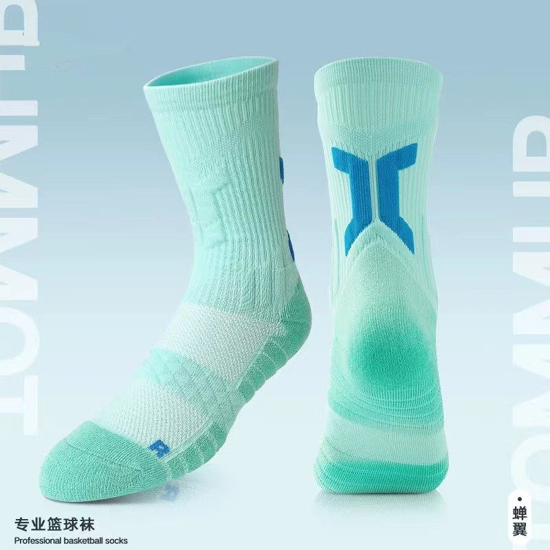 专业实战篮球袜毛巾底高帮长筒精英袜子潮运动训练男女美式