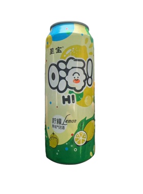 烟台中亚至宝新品5度柠檬果味嗨酒500ml果酒配制酒