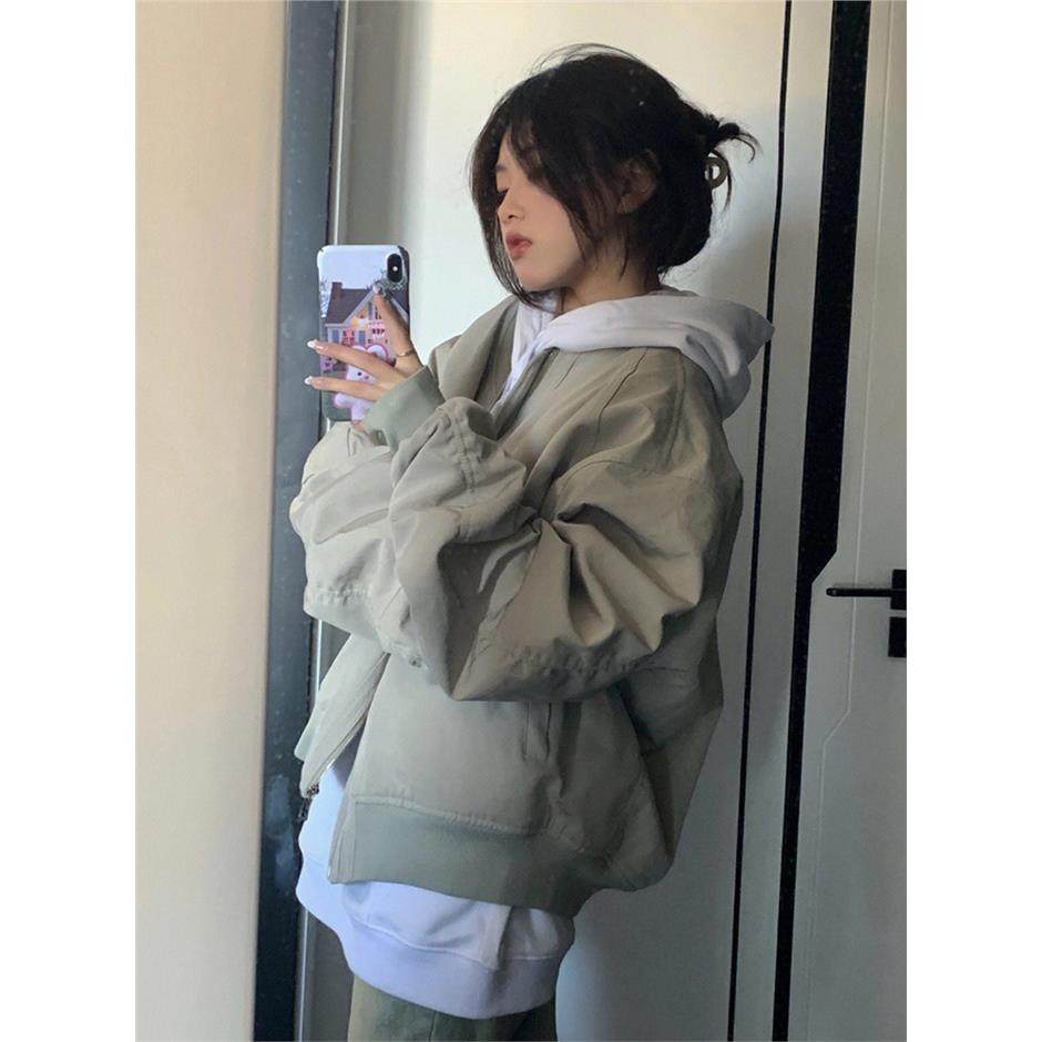 飞行员棒球服小众情侣夹克2025新款美式街头覆古外套女秋冬加棉,个性定制/设计服务/DIY,棉服工装,淘宝优惠券,粉丝福利购,淘宝优惠卷