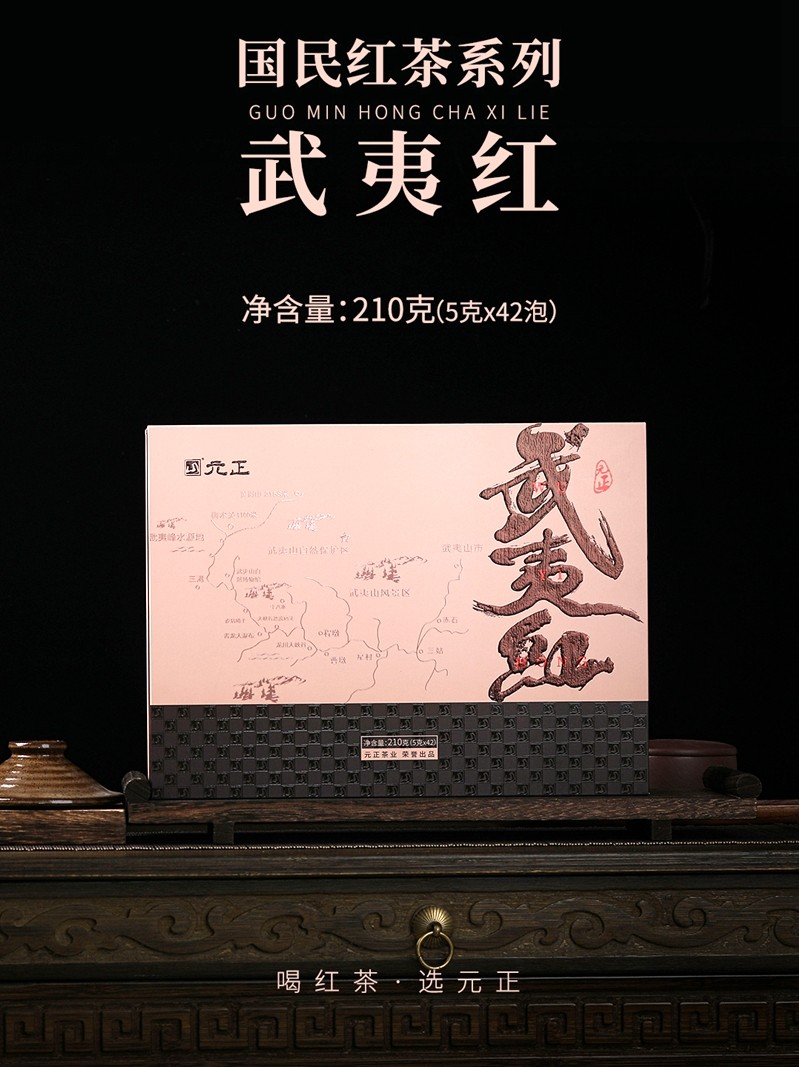 元正红茶武夷红茶正山小种福建武夷山送礼盒装红茶长辈爸妈浓香型