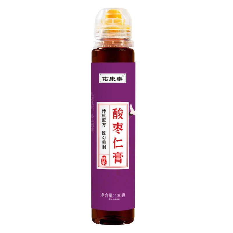 佑康泰酸枣仁膏130g/瓶莲子黄精桂圆茯苓麦芽糖浆蜂蜜桑葚养生膏