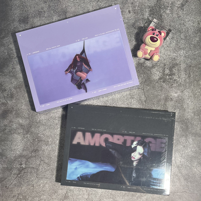 BLACKPINK JISOO 金智秀 solo2 迷你专辑《AMORTAGE》cd小卡周边