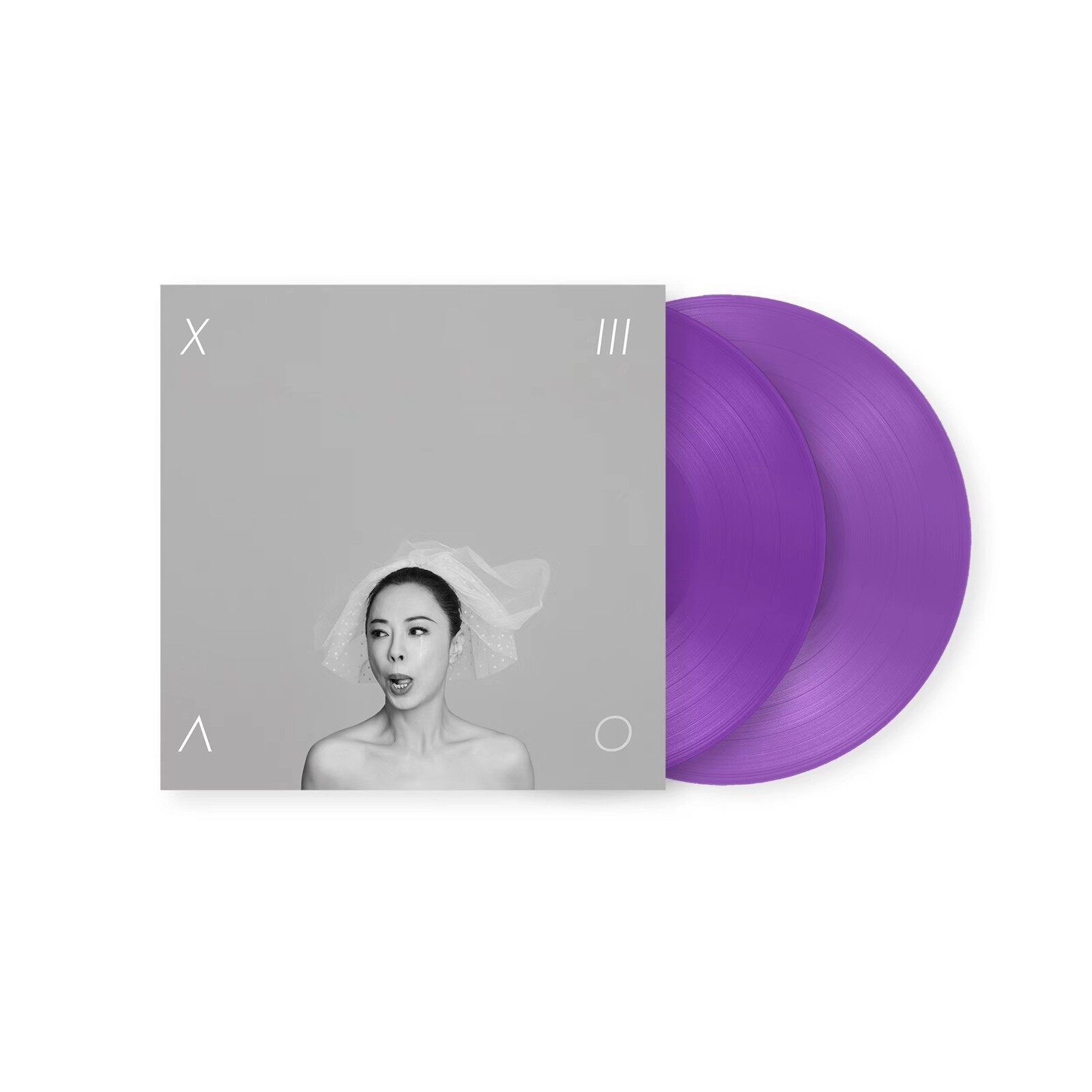 现货正版黄绮珊专辑 小霞 3.0 三部曲终篇 透明紫彩胶2LP黑胶唱片图片