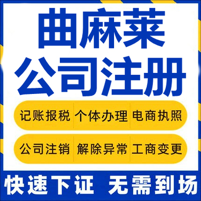 曲麻莱公司注册个体工商营业执照代办公司注销企业变更股权代办理