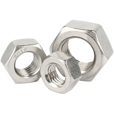 310S耐高温不锈钢六角螺母
