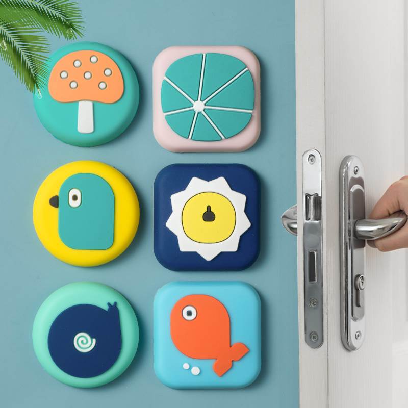 趣味门把手防撞垫门贴硅胶墙贴防碰撞神器门后防撞贴冰箱缓冲加厚