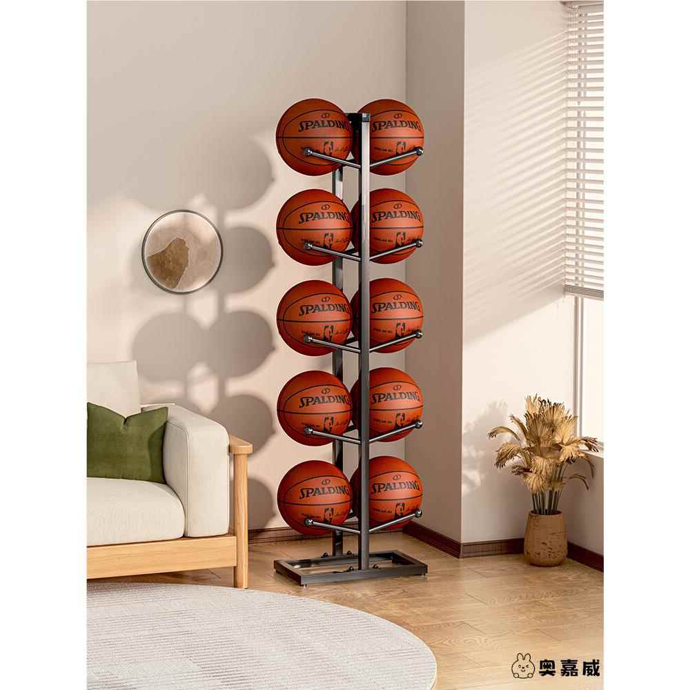 球类收纳架学校篮球置物架排球足球运动器材摆放架室内多层篮球架