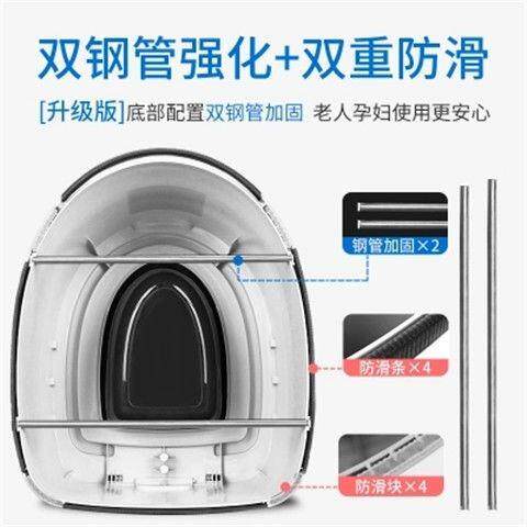 移动马桶老年人孕妇坐便器便携成人坐便椅塑料座便器室内痰盂家用