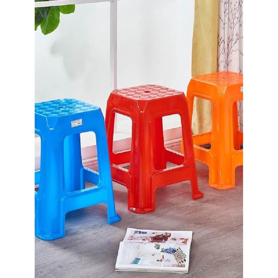 加厚备用加高凳子35-40-50-60-70cm厘米公分椅子家用塑料胶