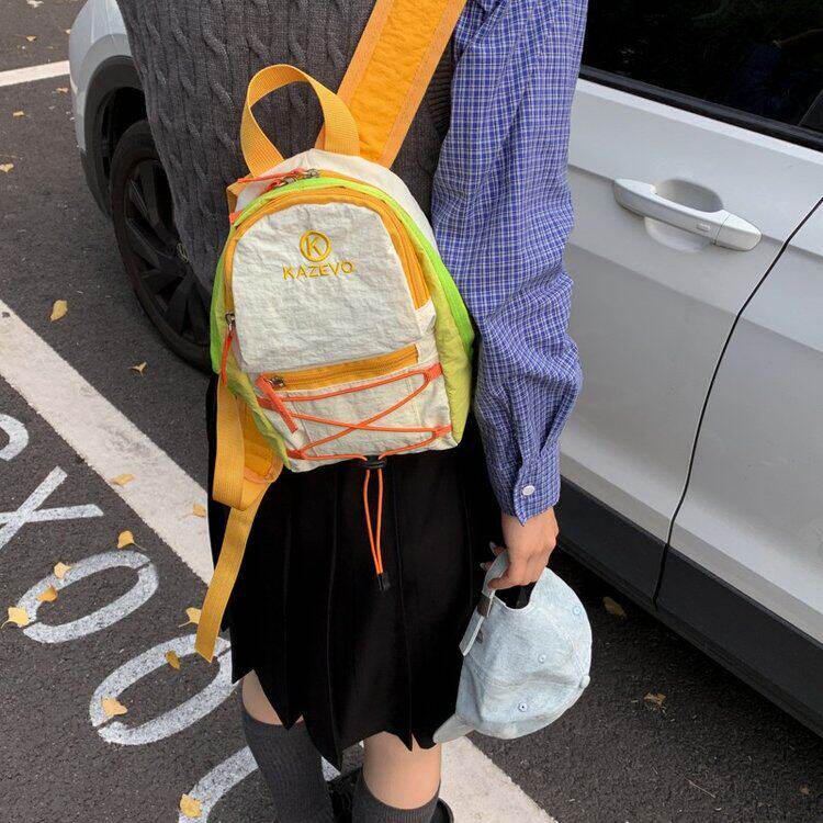 旅行户外双肩包女轻便登山包爬山小号背包徒步骑行运动书包春游包
