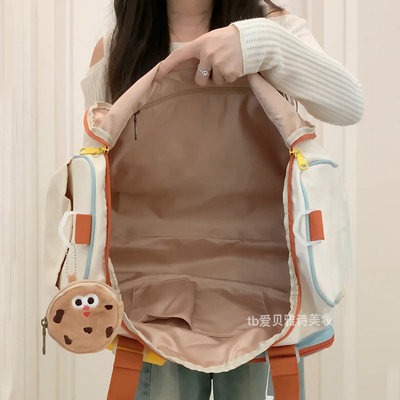 巨轻 比行李箱还能装的包！大容量短途旅行旅游包手提女外出收纳